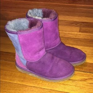 Authentic Purple and Blue Uggs