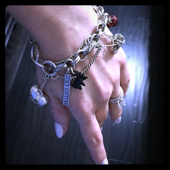 SOLD- Authentic Juicy Couture Charm Bracelet