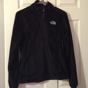Black North Face fleece Jacket