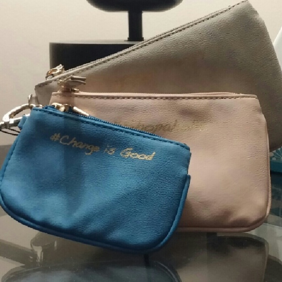 Violet Ray Clutches & Wallets - Super Cute 3 Pouch Wristlet