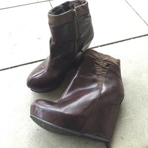 MIA Wedge Booties