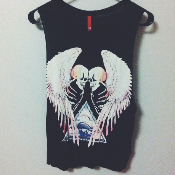 H&M Skull Tank