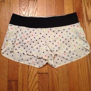 SOLD Lululemon speed shorts (seawheeze)