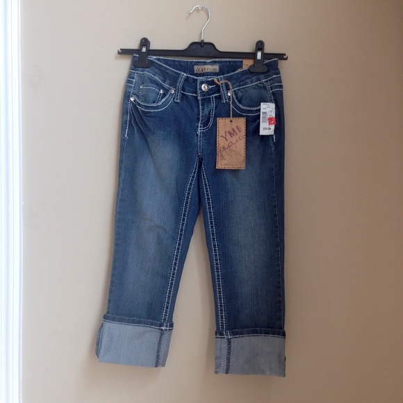 Denim Capri Jeans NWT - Picture 1 of 4