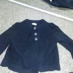 Black over sweater