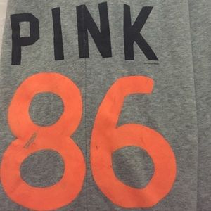 PINK Grey sweatpants