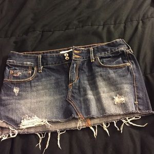Denim Hollister Skirt