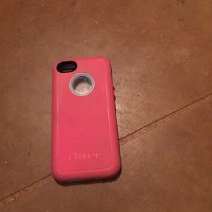 iPhone 5 pink otter box