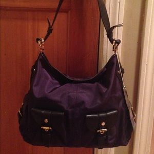 JPK Saffiano nylon hobo