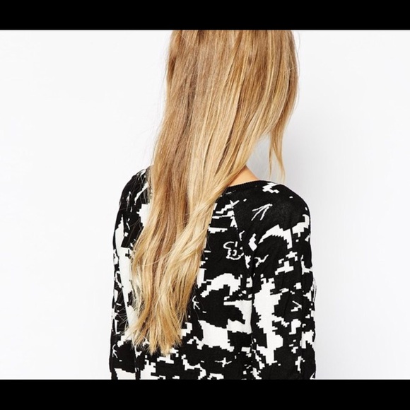 🆕 ASOS Villa floral sweater - Picture 4 of 4