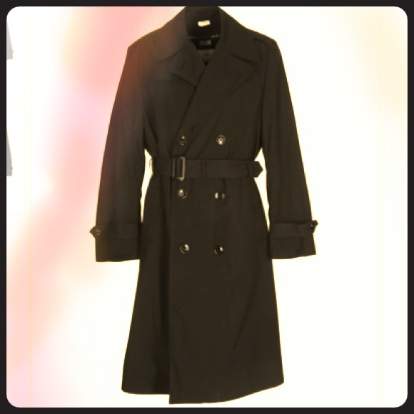 Whaling MFG Other - Black Men's Macintosh Trench Coat