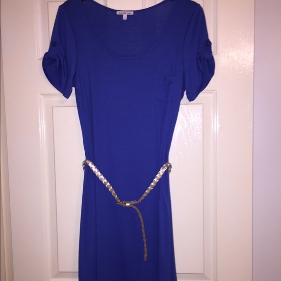 Blue Cotton Dress