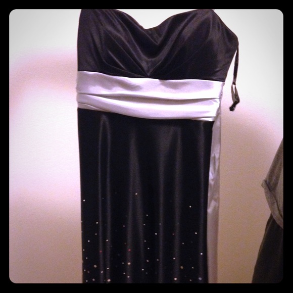 Black homecoming dress