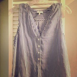 Joie stripe silk blouse, S.