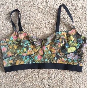 Free people multicolored bralette