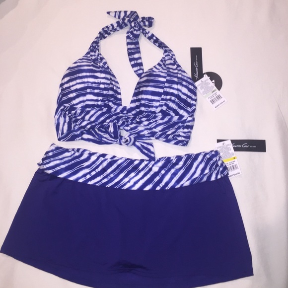 Kenneth Cole 2-Piece Swimsuit. Brand New.