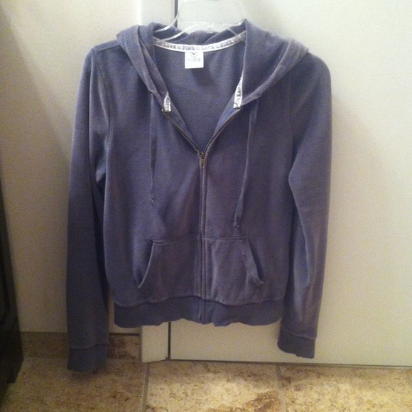 Hooded zip up jacket from PINK