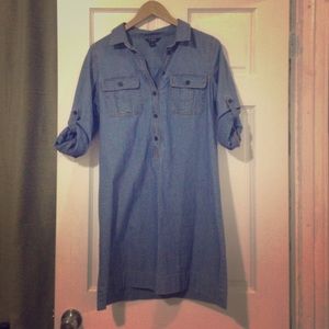 J. Crew denim dress
