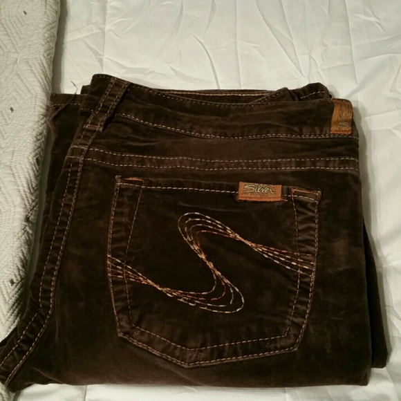 Silver brand brown pants