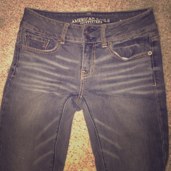 Grey Flare Jeans