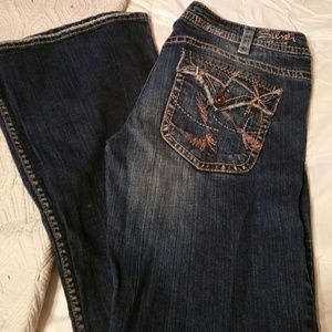Silver pioneer jeans