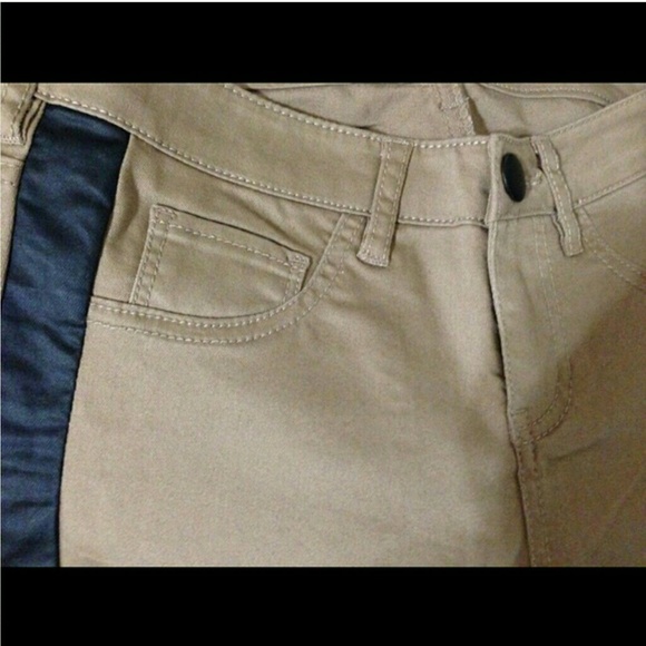 Forever 21 Khaki Skinny Tuxedo Pants - Picture 4 of 4