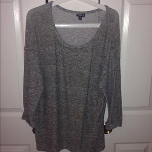 army green mineral print quarter sleeve shirt