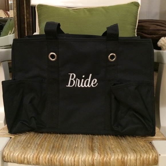Bride canvas tote bag