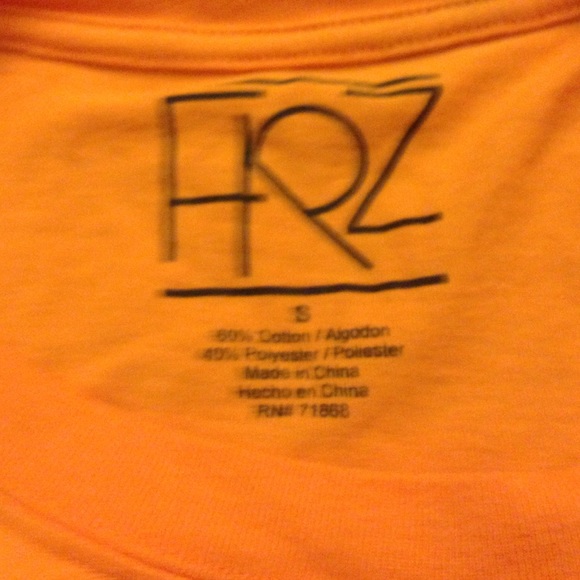 Target I heart the night life orange tee - Picture 2 of 3
