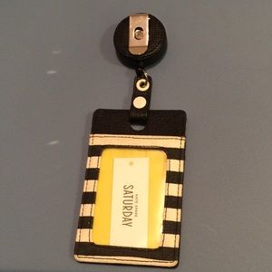 Kate Spade retractable ID badge holder