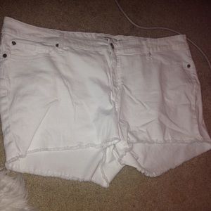 White shorts