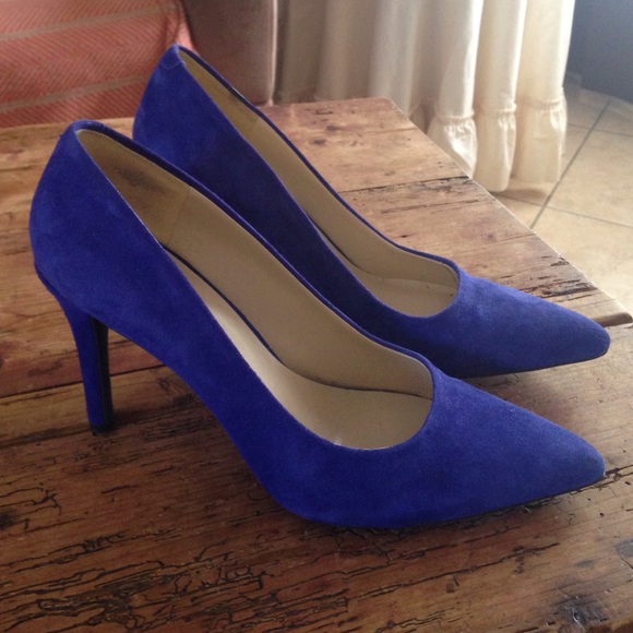 Royal Blue Nine West Pumps