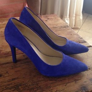 Royal Blue Nine West Pumps