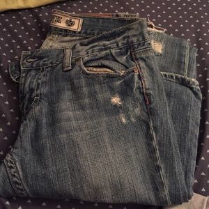 Victoria secret pink jeans.