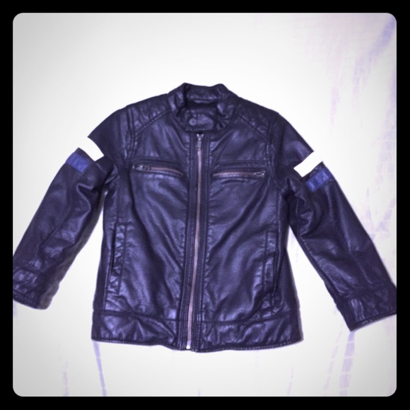 GAP Kids Moto leather jacket