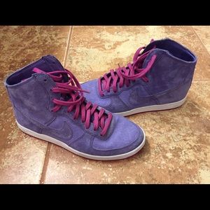 Purple Nike Hi-Top