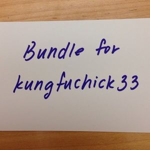 ✨ Bundle for kungfuchick33 😊