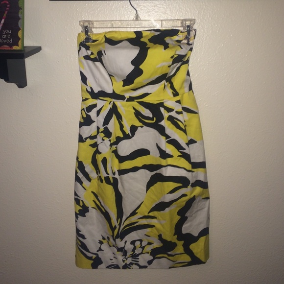 Express strapless dress