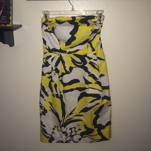 Express strapless dress