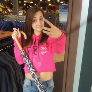 Aeropostale crop hoodie