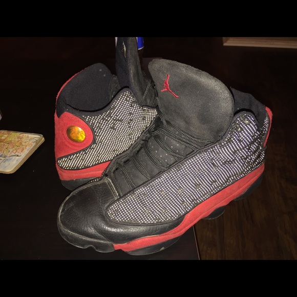 SOLD!!!Nike Air Jordan 13 Bred beaters.