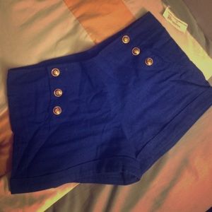 NWT Blue Sailor Themed Shorts