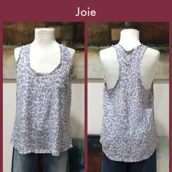 Joie Tops - Joie Printed Silk Tank