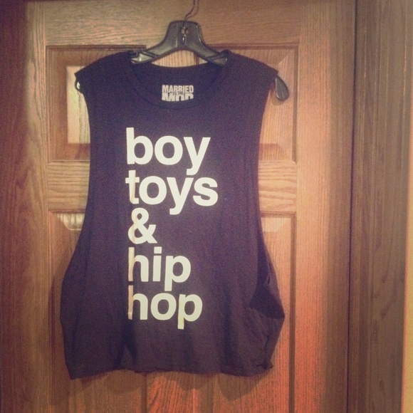 "Boy Toys & Hip Hop" tank
