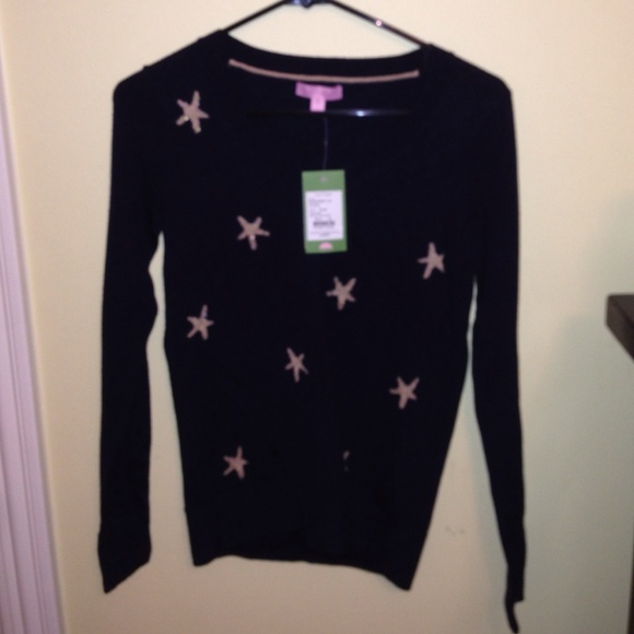 Lilly Pulitzer NWT Ana Sweater XS in True Navy