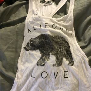 Stella California Love tank with twist back