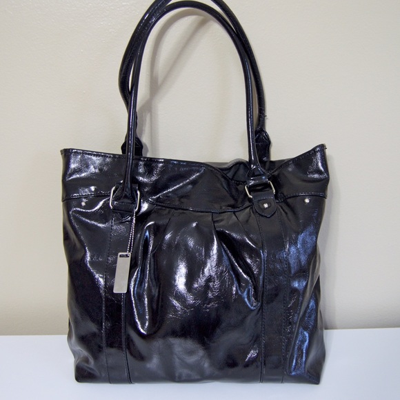 Nine West Patent Leather Tote Bag