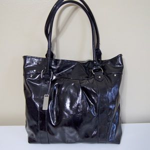 Nine West Patent Leather Tote Bag