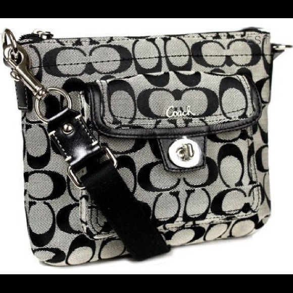 Authentic Coach cross body bag