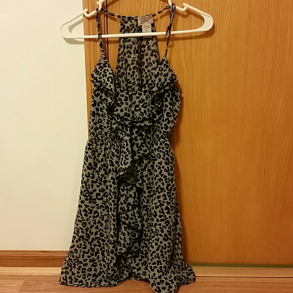 Leopard print dress